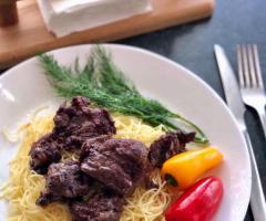 М'ясо тушковане, конина 500 г Козацьке подвір'я