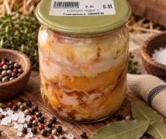 М'ясо тушковане, свинина, Козацьке подвір'я, скло, 500 г